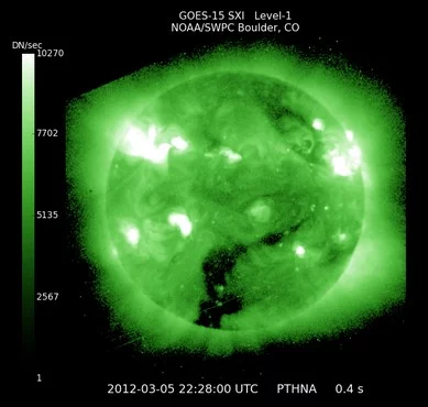 Mancha Solar 1429 - Tormentas Solares