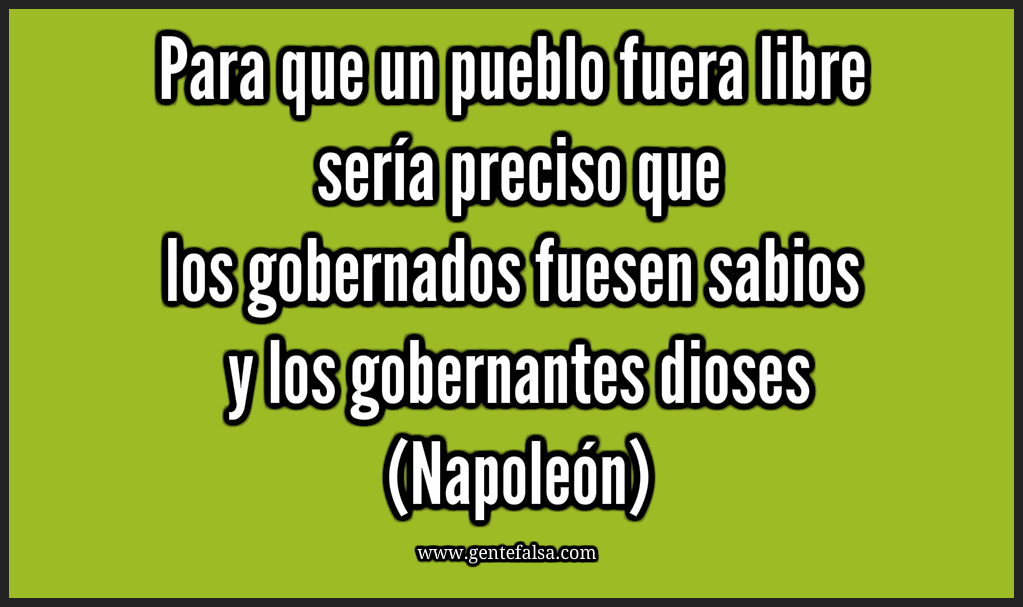 Frases Libertad Napoleón